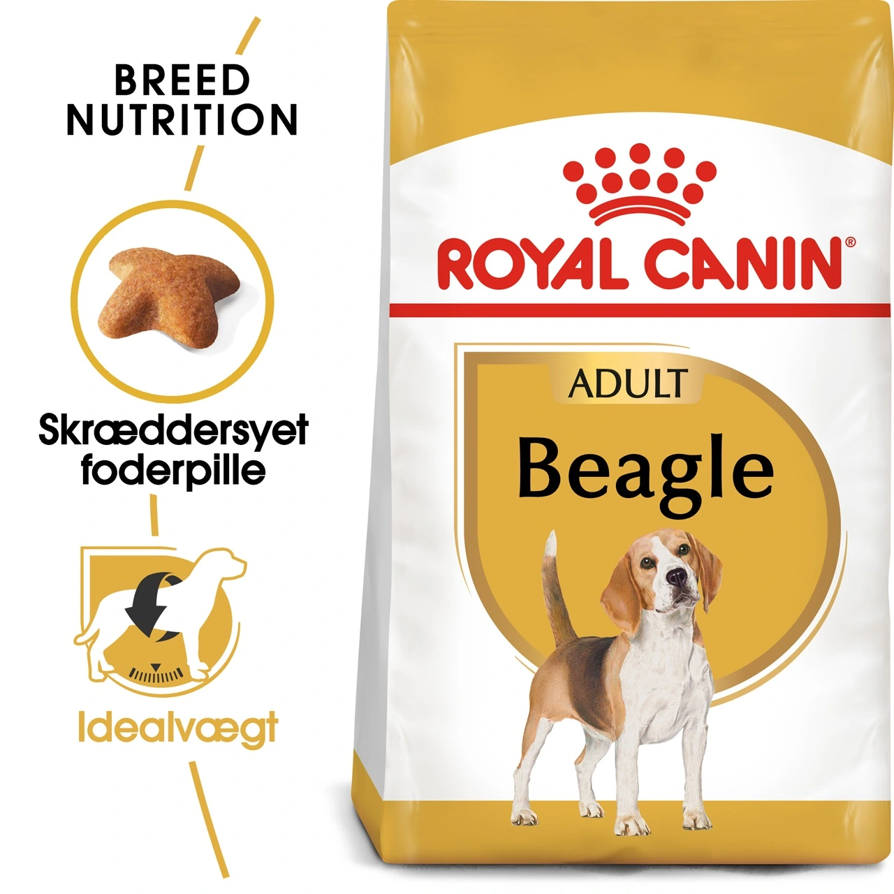 Royal Canin Beagle Adult 12 kg - tørfoder til voksne hunde
